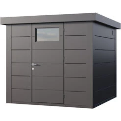 Abri En Acier Galvanisé Blanc 5,7m² Eleganto 2424 Telluria