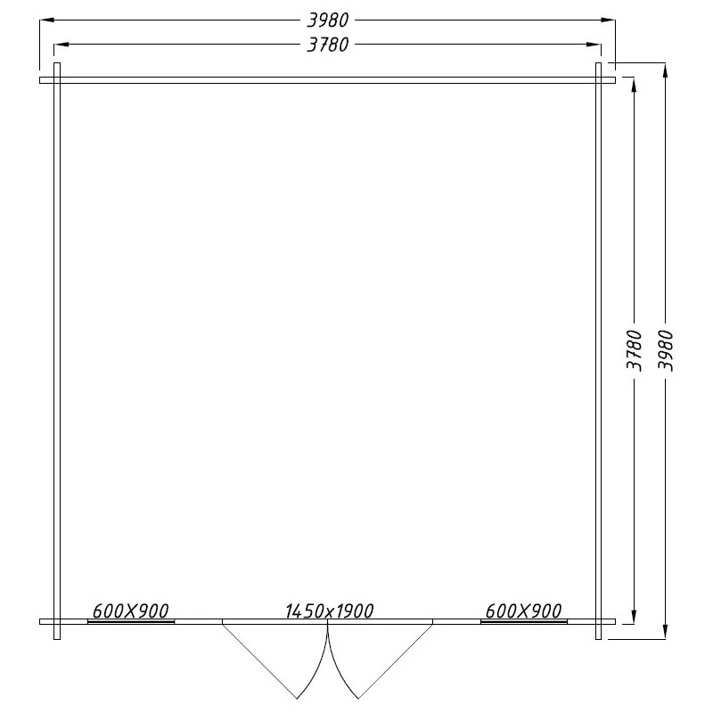 Abri En Bois Massif 16m² PLUS 28mm Traité Teinté Marron Gardy Shelter 8 Abri En Bois Massif 16m² PLUS 28mm Traité Teinté Marron Gardy Shelter – Image 6