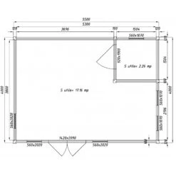 Abri En Bois Massif 22m² Avec Isolation Madriers 100mm Gardy Shelter 10 Abri En Bois Massif 22m² Avec Isolation Madriers 100mm Gardy Shelter -Jardin Soldes abri en bois massif 22m avec isolation madriers 100mm gardy shelter 3