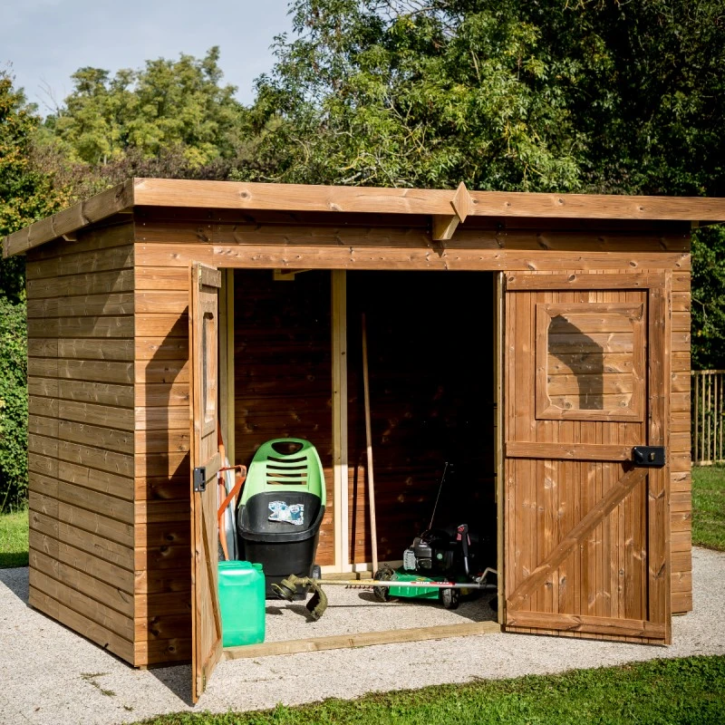 Abri Theora 7,33m² En Bois Thermo Traité Et Toiture Onduline HABRITA 3 Abri Theora 7,33m² En Bois Thermo Traité Et Toiture Onduline HABRITA