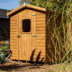 Abri Therma 3,24m² En Bois Thermo Traité Avec Plancher - HABRITA