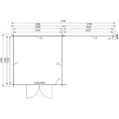 Abri Toit Plat 9m² PLUS + Terrasse Couverte Latérale 9m² Gardy Shelter -Jardin Soldes abri toit plat 9m plus terrasse couverte laterale 9m gardy shelter 3