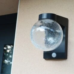 Jardin Soldes -Jardin Soldes applique solaire decorative helios 200lm avec detection mundus 1