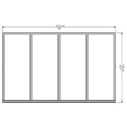 Auvent Marquise En Acrylique 3 Mm Bordeaux™ 2230 – Palram - Canopia 10 Auvent Marquise En Acrylique 3 Mm Bordeaux™ 2230 – Palram - Canopia -Jardin Soldes auvent marquise en polycarbonate 3 mm bordeaux 2230 palram 2