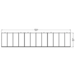 Auvent Marquise En Acrylique 3mm Bordeaux™ 6690 – Palram - Canopia -Jardin Soldes auvent marquise en polycarbonate 3mm bordeaux 6690 palram 2