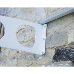 Auvent Marquise En Acrylique 3mm Bordeaux™ 6690 – Palram - Canopia -Jardin Soldes auvent marquise en polycarbonate 3mm bordeaux 6690 palram 5