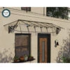 Auvent Marquise En Polycarbonate 4mm Lily XL™ 4100 – Canopia