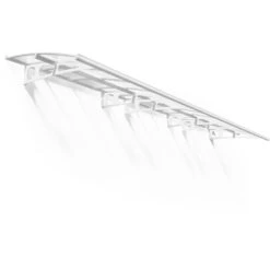 Auvent Marquise En Polycarbonate 6mm Bordeaux™ 6690 – Canopia By Palram -Jardin Soldes auvent marquise en polycarbonate 6mm bordeaux 6690 palram canopia 2