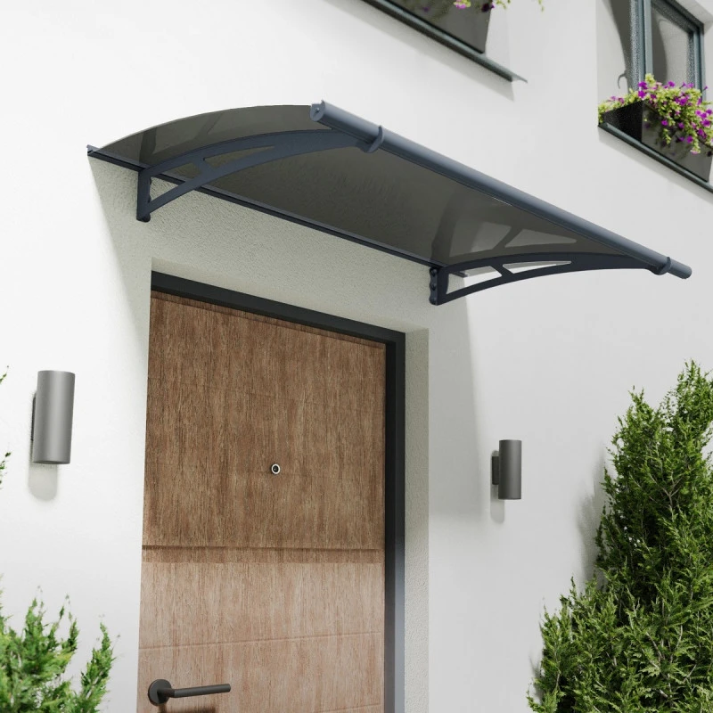 Auvent Marquise Gris AQUILA™ 1500 – Canopia By Palram 3 Auvent Marquise Gris AQUILA™ 1500 – Canopia By Palram