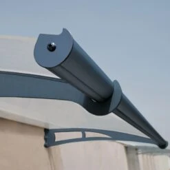 Auvent Marquise Transparent AQUILA™ 3000 - Palram - Canopia -Jardin Soldes auvent marquise transparent aquila 3000 palram 1 4