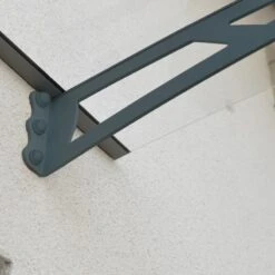 Auvent Marquise Transparent AQUILA™ 4500 - Palram - Canopia -Jardin Soldes auvent marquise transparent aquila 4500 palram 5