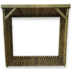 Bucher Mural 2 Stères En Bois Massif Certifié FSC Traité Autoclave -Jardin Soldes bucher mural en bois massif certifie traite autoclave 4