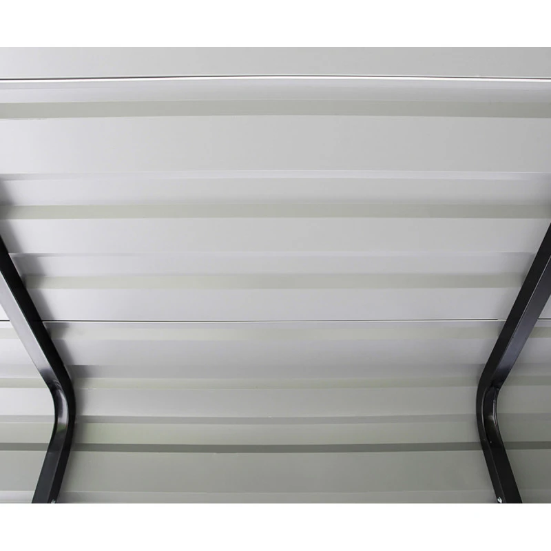 Carport à Toit En Acier Galvanisé 18,3m² Couleur Anthracite – Shelter Logic 8 Carport à Toit En Acier Galvanisé 18,3m² Couleur Anthracite – Shelter Logic – Image 6