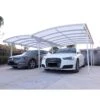 Carport Double En Aluminium Laqué Blanc Et Polycarbonate 6mm X-METAL 1 Carport Double En Aluminium Laqué Blanc Et Polycarbonate 6mm X-METAL -Jardin Soldes carport double en aluminium laque blanc et polycarbonate 6mm x metal