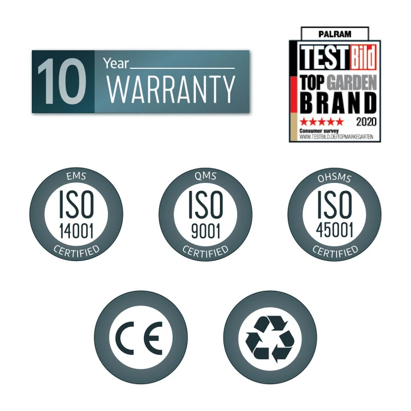 Carport En Alu Gris Et Polycarbonate 1 Voiture 38,7m² Arcadia Alpine 10600 - Canopia 6 Carport En Alu Gris Et Polycarbonate 1 Voiture 38,7m² Arcadia Alpine 10600 - Canopia – Image 4