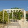 Carport En Pin Traité Autoclave 15m² Habrita -Jardin Soldes carport en pin traite autoclave 15m habrita