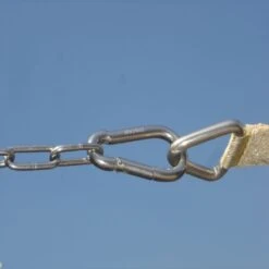 Chaîne 4mm INOX 2m Pour Voiles D'ombrage - NESLING -Jardin Soldes chaine 4mm inox 2m pour voiles d ombrage nesling 2