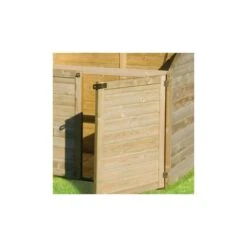 Coffre De Jardin En Bois Traité Autoclave 1200L - Chalet Et Jardin -Jardin Soldes coffre de jardin en bois 900l 2