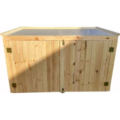 Coffre De Jardin En Bois Traité 28mm 2000L LARGO Blanc - Gardy Shelter -Jardin Soldes coffre de jardin en bois traite 28mm 2000l largo blanc gardy shelter 3