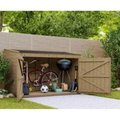Coffre De Jardin En Bois Traité 28mm 2000L LARGO Noir - Gardy Shelter 12 Coffre De Jardin En Bois Traité 28mm 2000L LARGO Noir - Gardy Shelter -Jardin Soldes coffre de jardin en bois traite 28mm 2000l largo noir gardy shelter 4