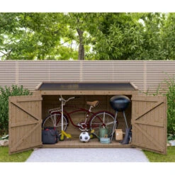 Coffre De Jardin En Bois Traité 28mm 2000L LARGO Noir - Gardy Shelter 13 Coffre De Jardin En Bois Traité 28mm 2000L LARGO Noir - Gardy Shelter -Jardin Soldes coffre de jardin en bois traite 28mm 2000l largo noir gardy shelter 5
