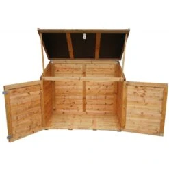 Coffre De Jardin En Bois Trocadero 1200L -Jardin Soldes coffre de jardin en bois trocadero 1200l 3