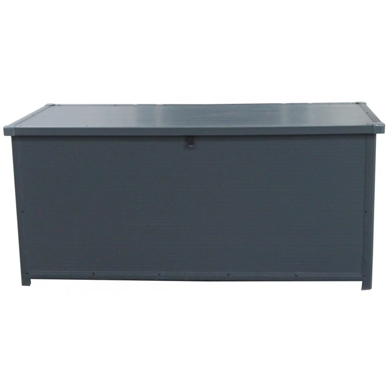 Coffre De Jardin En Résine Anthracite 610L - Jôbu 4 Coffre De Jardin En Résine Anthracite 610L - Jôbu – Image 2