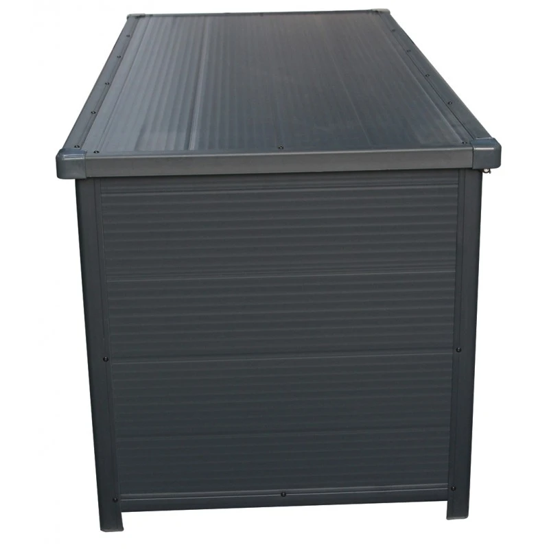 Coffre De Jardin En Résine Anthracite 610L - Jôbu 7 Coffre De Jardin En Résine Anthracite 610L - Jôbu – Image 5