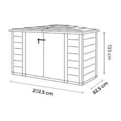 Coffre De Jardin En Résine Avec Plancher 1800L BOX EVO 200 – Garofalo 10 Coffre De Jardin En Résine Avec Plancher 1800L BOX EVO 200 – Garofalo -Jardin Soldes coffre de jardin en resine avec plancher 1930l box evo 200 garofalo 2