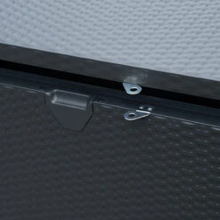 Coffre De Rangement En Métal 509L Anthracite 0,9m² Shelter Logic -Jardin Soldes coffre de rangement en metal 509l anthracite 09m shelter logic 2