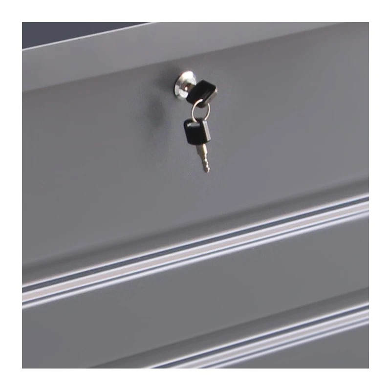 Coffre De Rangement En Métal Anthracite 400L Avec Plancher X-METAL 7 Coffre De Rangement En Métal Anthracite 400L Avec Plancher X-METAL – Image 5