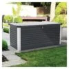 Coffre De Rangement En Métal Anthracite 750L Patio Box 1,06m² TRIMETALS 2 Coffre De Rangement En Métal Anthracite 750L Patio Box 1,06m² TRIMETALS -Jardin Soldes coffre de rangement en metal antracite 750l patio box 106m trimetals