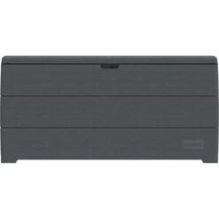 Coffre De Rangement En Résine Anthracite 416L Durabox – DURAMAX -Jardin Soldes coffre de rangement en resine anthracite 416l durabox duramax 1