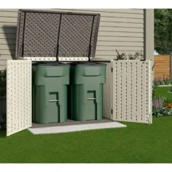 Coffre Multifonctions En PE 35mm 2000L + Plancher SUNCAST 12 Coffre Multifonctions En PE 35mm 2000L + Plancher SUNCAST -Jardin Soldes coffre multifonctions en pe 35mm 2000l suncast 4