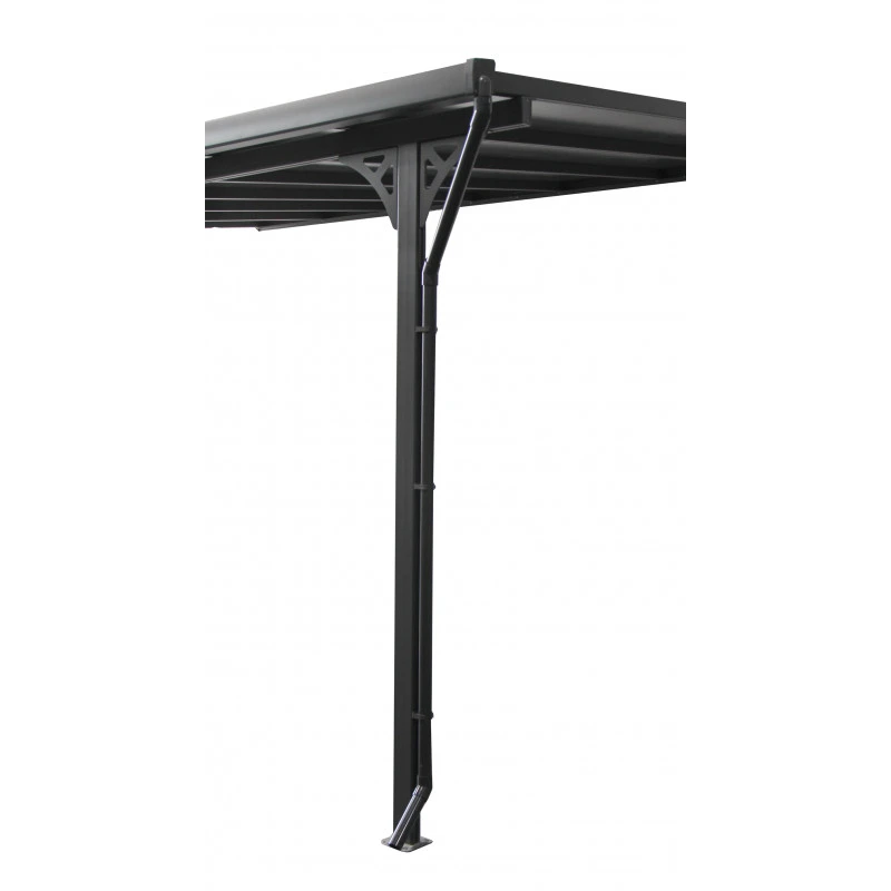 Descentes De Gouttières Grises Pour Toit De Terrasse X-METAL 4 Descentes De Gouttières Grises Pour Toit De Terrasse X-METAL – Image 2