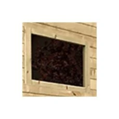 Fenêtre Moderne Simple En Bois Impregné Pour Abri De Jardin SOLID