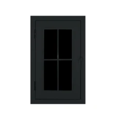 Fenêtre Supplémentaire Tirant Gauche Anthracite Pour Abri De Jardin PREMIUM En Bois Composite Woodlife Garden