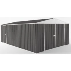 Garage En Acier Zincalume Colorbond 20,1m² Grande Hauteur EASYSHED 10 Garage En Acier Zincalume Colorbond 20,1m² Grande Hauteur EASYSHED -Jardin Soldes garage en acier zincalume colorbond 1995m grande hauteur easyshed 2