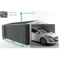 Garage En Acier Zincalume Colorbond 20,1m² Grande Hauteur EASYSHED 12 Garage En Acier Zincalume Colorbond 20,1m² Grande Hauteur EASYSHED -Jardin Soldes garage en acier zincalume colorbond 1995m grande hauteur easyshed 4