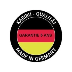 Garage En Bois Massif 20,78m² Toit Plat – Madriers 40mm - Karibu -Jardin Soldes garage en bois massif 2078m toit plat madriers 40mm karibu 3