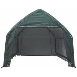 Garage Haut Démontable 23,8m² En Acier Et Polyéthylène Vert – Shelter Logic 11 Garage Haut Démontable 23,8m² En Acier Et Polyéthylène Vert – Shelter Logic -Jardin Soldes garage haut demontable 238m en acier et polyethylene vert shelter logic 3