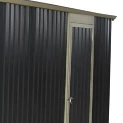 Garage Métal Anthracite 15,14m² Porte Enroulable + Kit D'ancrage X-METAL 11 Garage Métal Anthracite 15,14m² Porte Enroulable + Kit D'ancrage X-METAL -Jardin Soldes garage metal anthracite 1514m porte enroulable kit d ancrage x metal 3