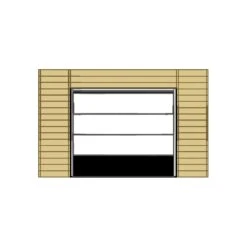 Garage Torino 20,91m² Avec Porte Sectionnelle Motorisée Madriers 28mm SOLID 11 Garage Torino 20,91m² Avec Porte Sectionnelle Motorisée Madriers 28mm SOLID -Jardin Soldes garage torino 2091m avec porte sectionnelle motorisee madriers 28mm solid 3