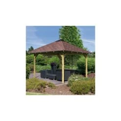 Kiosque Carré Granada – 3,77x3,77m - Karibu