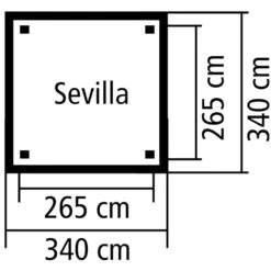 Kiosque De Jardin Carré Sevilla – 3,40x3,40m - Karibu 10 Kiosque De Jardin Carré Sevilla – 3,40x3,40m - Karibu -Jardin Soldes kiosque de jardin carre sevilla 340x340m karibu 2