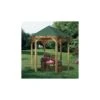 Kiosque Hexagonal En Bois Lissabon - Diam. 2,99m - Karibu -Jardin Soldes kiosque hexagonal en bois lissabon diam 299m karibu