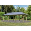 Kiosque Rectangulaire En Bois Autoclave 18,47m² Perida 2 – Karibu -Jardin Soldes kiosque rectangulaire en bois autoclave 1847m perida 2 karibu