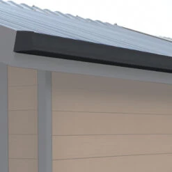 Kit Gouttières Anthracite - Pack Prêt à La Pose Pour Abri PREMIUM Woodlife Garden Double Pentes Longueur 2m -Jardin Soldes kit gouttieres anthracite pack pret a la pose pour abri premium woodlife garden double pentes longueur 2m 2