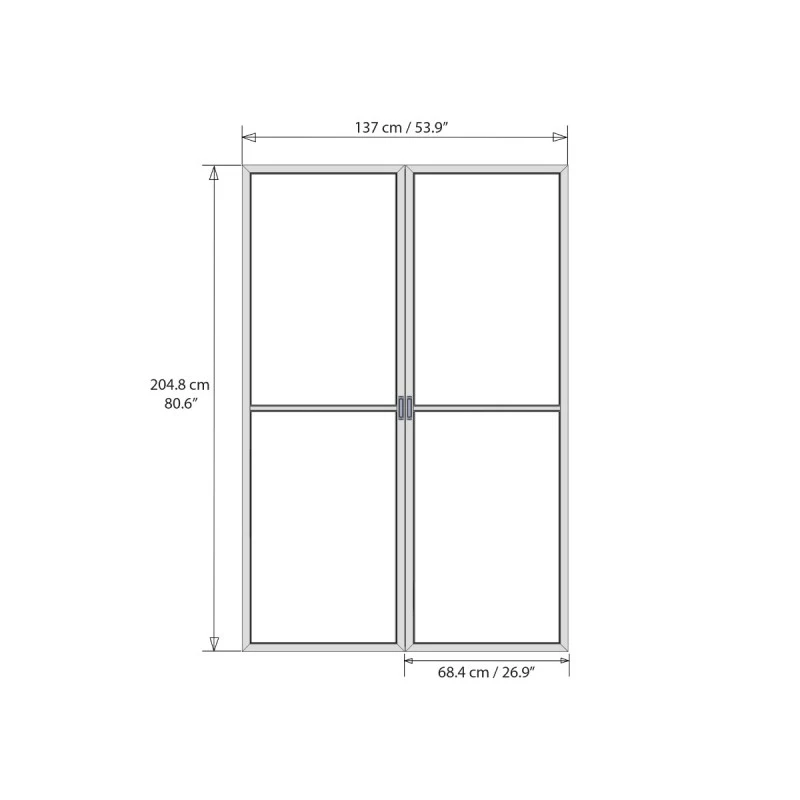 Moustiquaire Pour Vérandas Sanremo En Alu Blanc Et Polyester - Canopia 4 Moustiquaire Pour Vérandas Sanremo En Alu Blanc Et Polyester - Canopia – Image 2