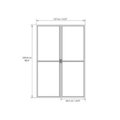 Moustiquaire Pour Vérandas Sanremo Et Ledro En Alu Gris Et Polyester - Canopia -Jardin Soldes moustiquaire pour verandas sanremo en alu gris et polyester canopia 3